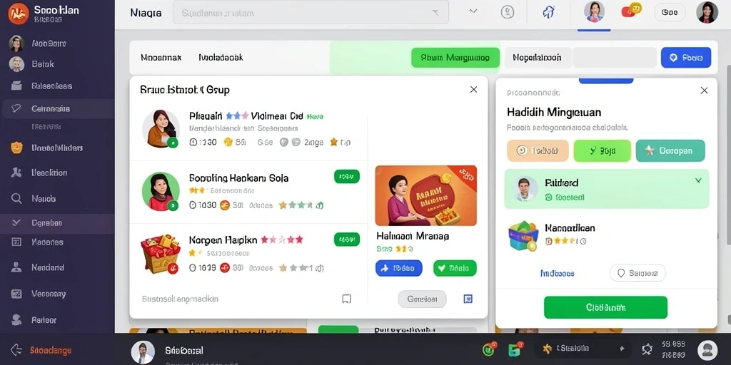 Screenshot memperlihatkan fitur multiplayer yang menyenangkan.