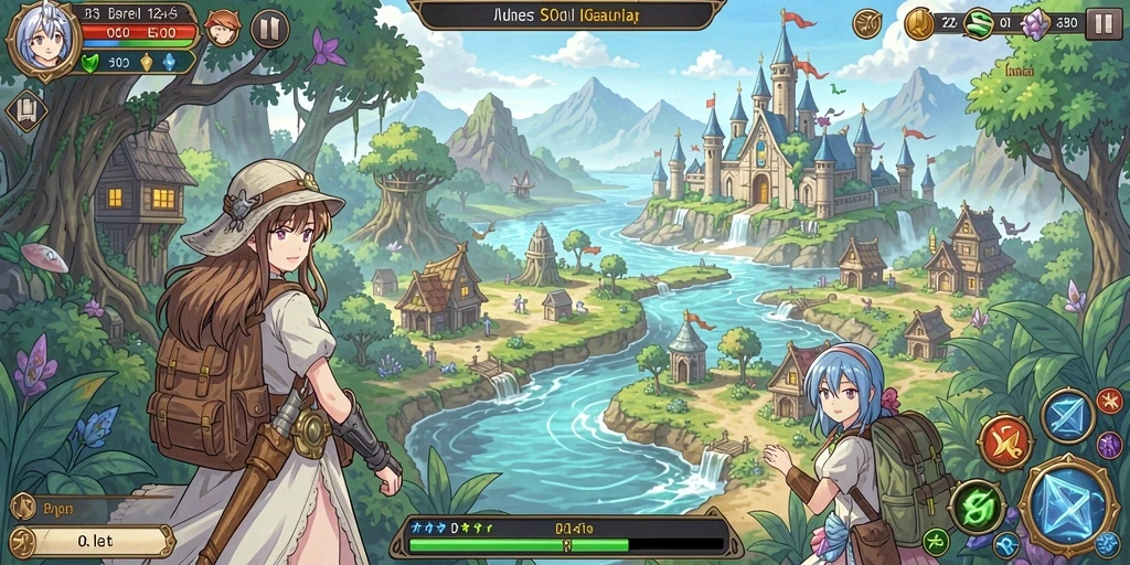 Gameplay yang dinamis, penuh dengan tantangan menarik.