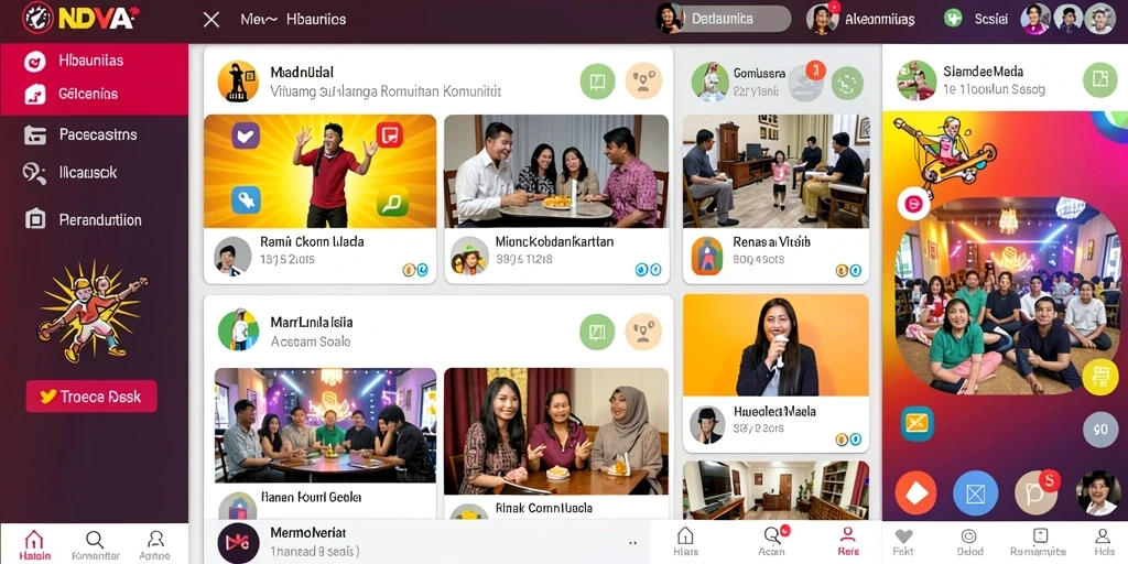 Tangkapan layar memperlihatkan mode multiplayer yang seru.